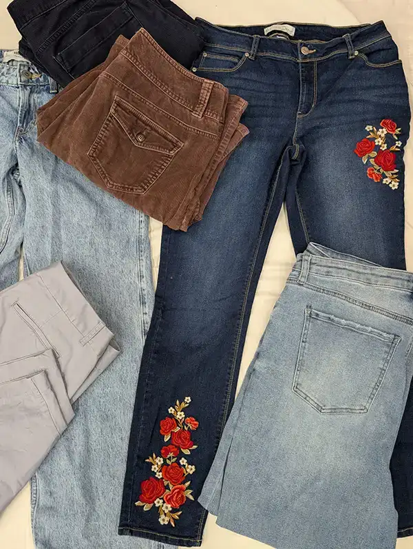 Assorted womens pants